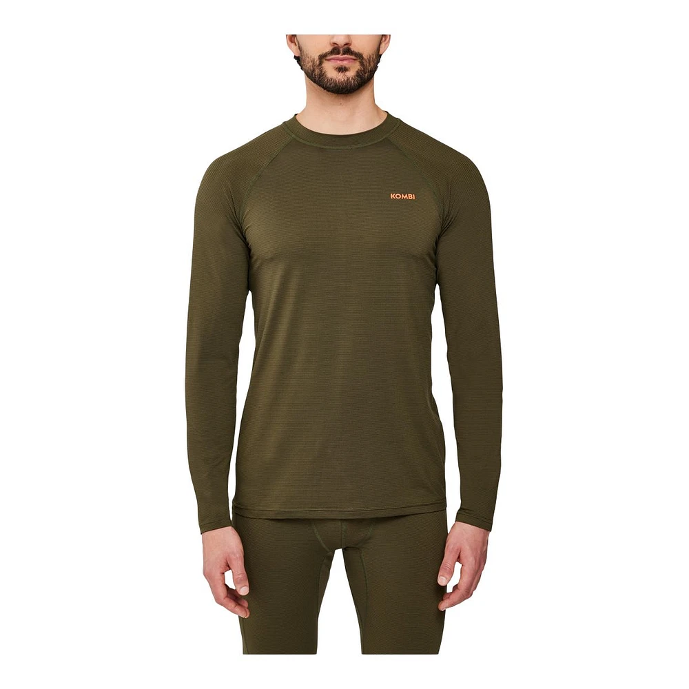 Kombi Men's RedHEAT Active Crew Base Layer Top