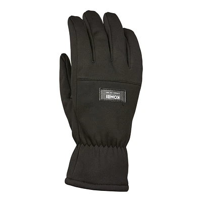 Kombi Men's Legit Softshell Gloves with Fleece Backing