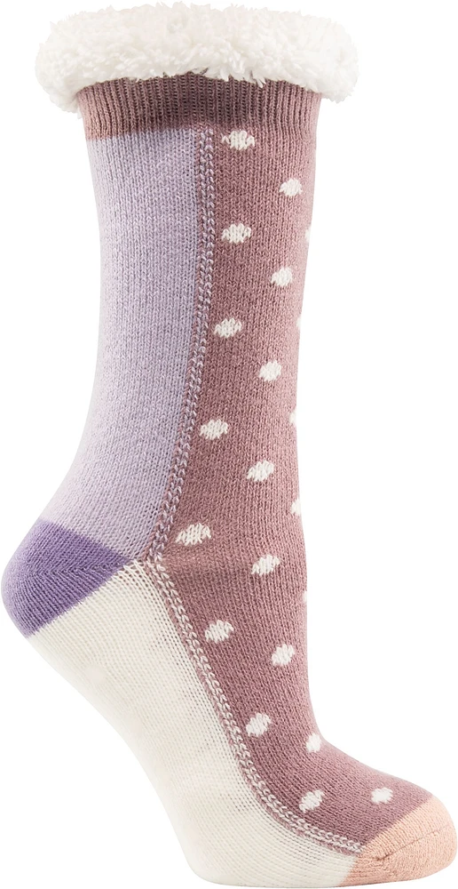 Ripzone Women's Cozy Winter Socks, Non-Slip