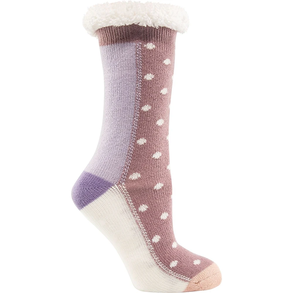 Ripzone Women's Cozy Winter Socks, Non-Slip