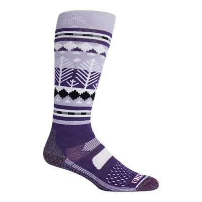 Burton Women's Performance Winter Socks, Merino Wool Blend