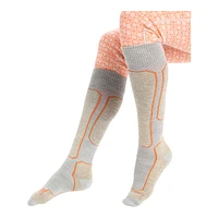 Icebreaker Women's Ski+ Over The Calf Light Cushioned Merino Socks