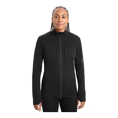 Icebreaker Women's Quantum III Zip Long Sleeve Shirt