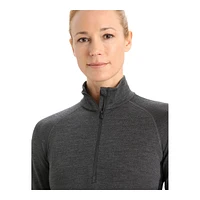 Icebreaker Women's 260 ZoneKnit™ 1/2 Zip Long Sleeve Top