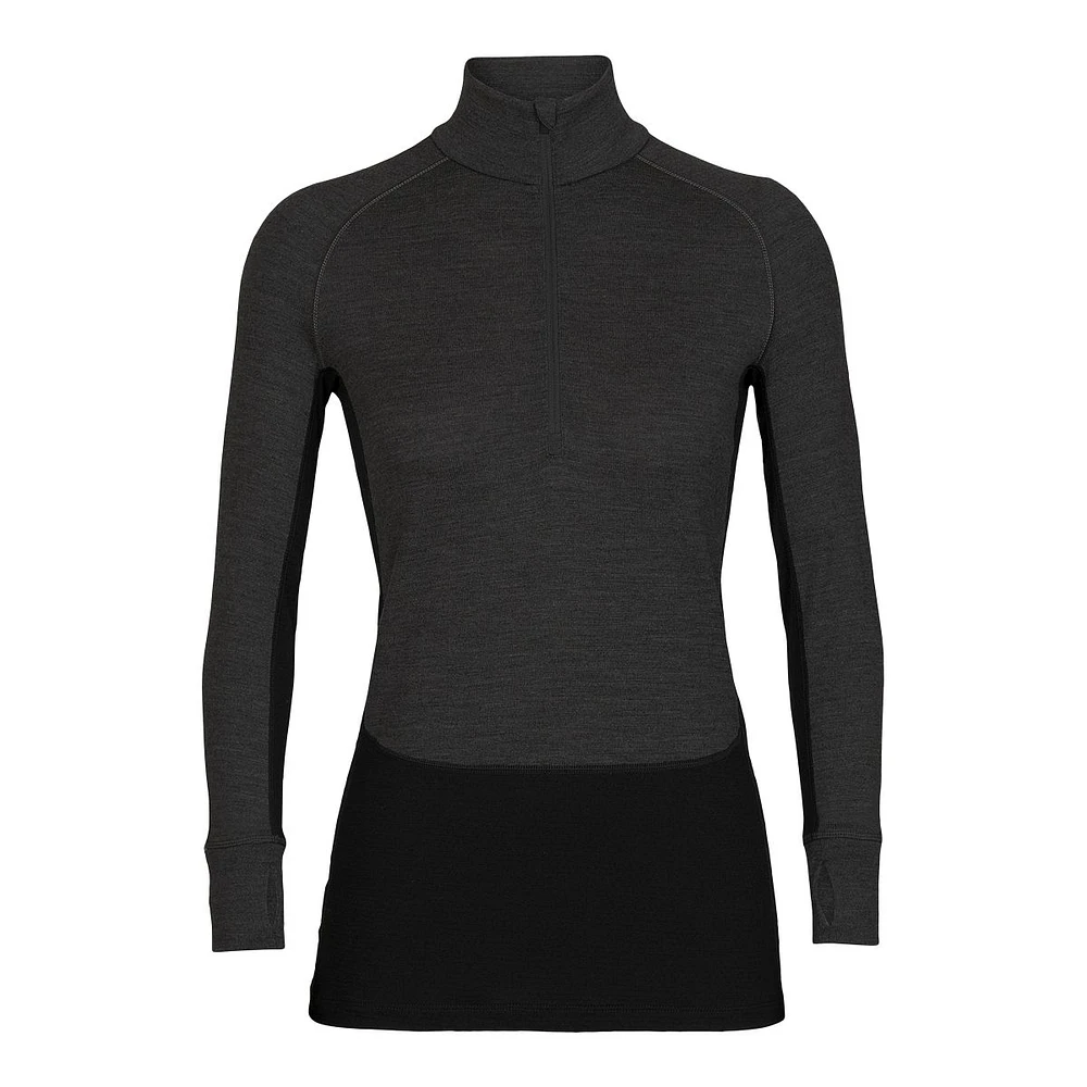 Icebreaker Women's 260 ZoneKnit™ 1/2 Zip Long Sleeve Top