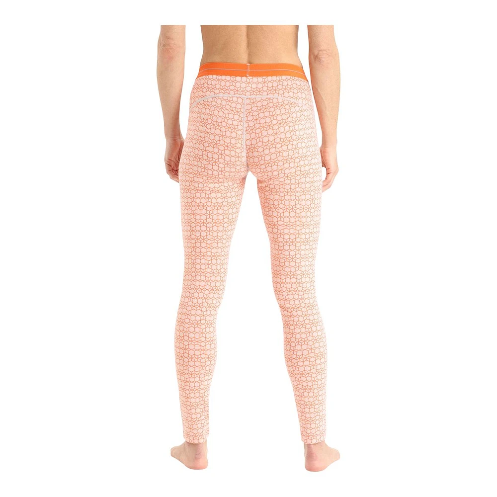 Icebreaker Women's 250 Vertex Alpine Geo Leggings