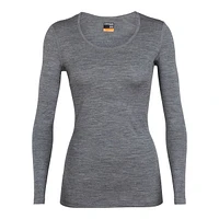 Icebreaker Women's 200 Oasis Scoop Neck Long Sleeve Thermal Top