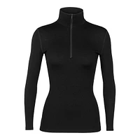 Icebreaker Women's 260 Tech 1/2 Zip Long Sleeve Top