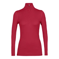 Icebreaker Women's 260 Tech 1/2 Zip Long Sleeve Top