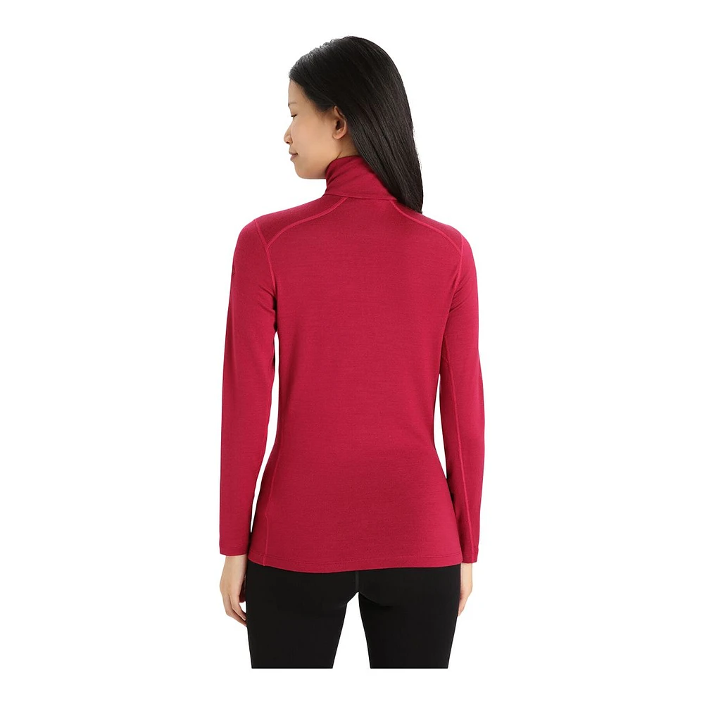 Icebreaker Women's 260 Tech 1/2 Zip Long Sleeve Top