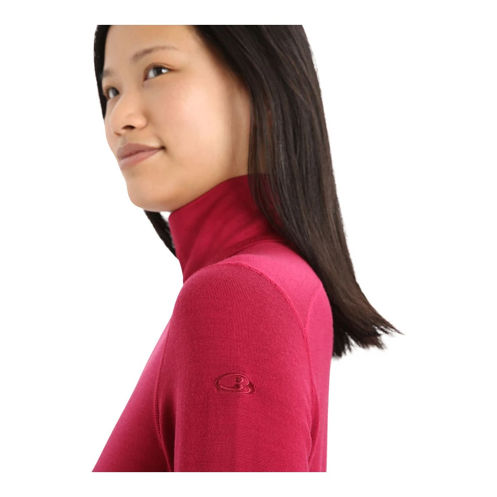 Icebreaker Women's 260 Tech 1/2 Zip Long Sleeve Top