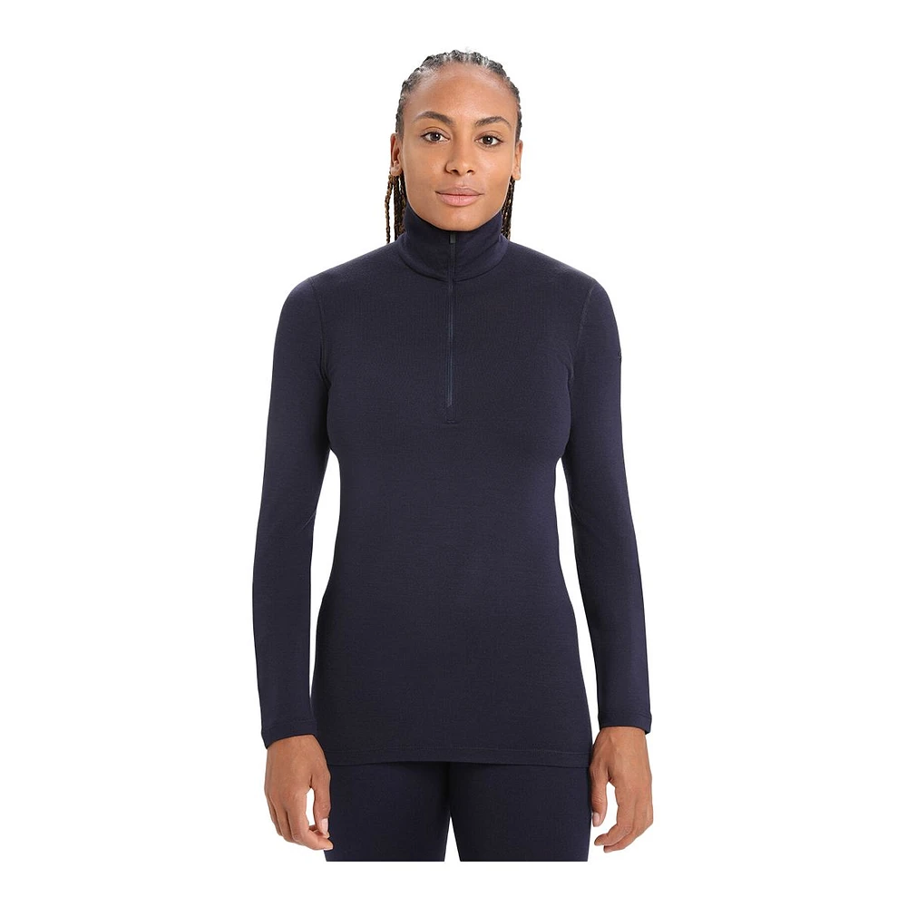 Icebreaker Women's 260 Tech 1/2 Zip Long Sleeve Top