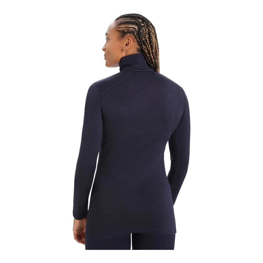 Icebreaker Women's 260 Tech 1/2 Zip Long Sleeve Top