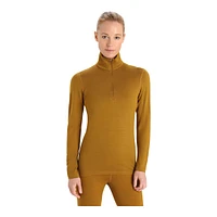 Icebreaker Women's 260 Tech 1/2 Zip Long Sleeve Top