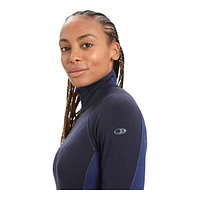 Icebreaker Women's 260 Zone 1/2 Zip Long Sleeve Top