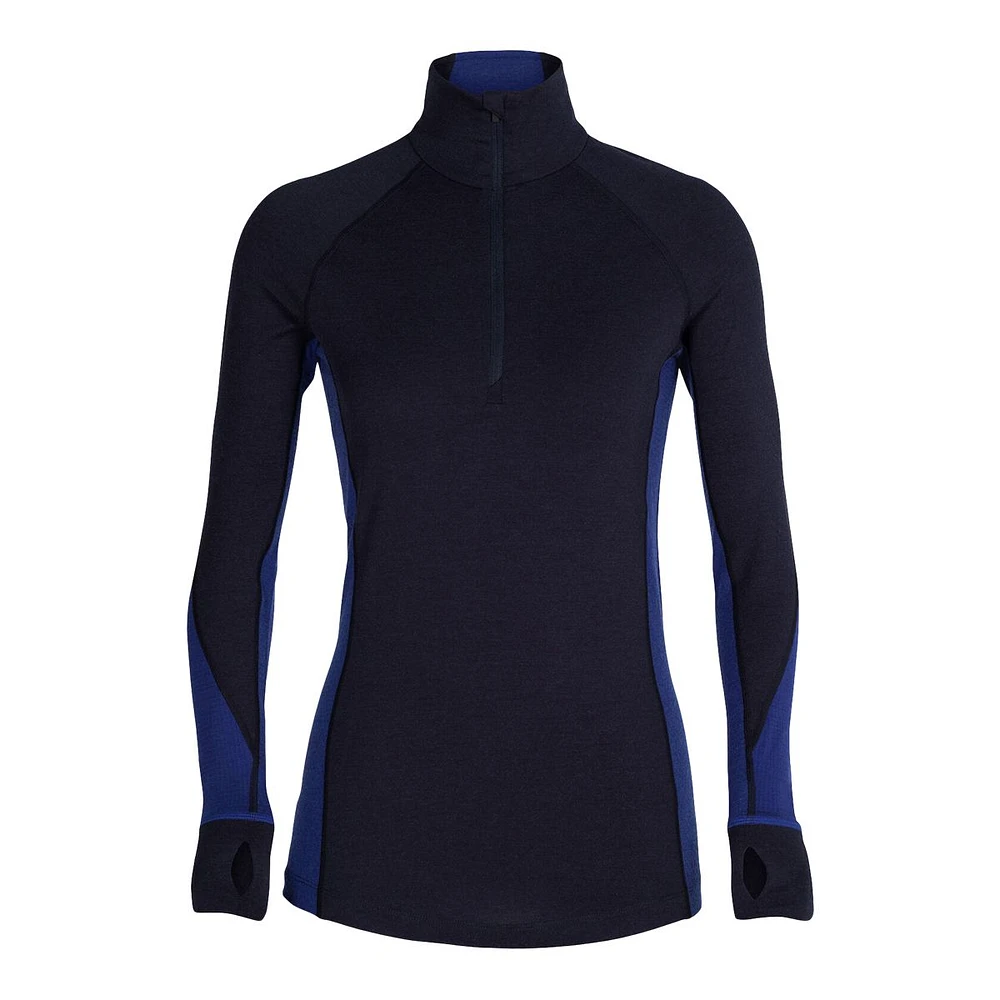 Icebreaker Women's 260 Zone 1/2 Zip Long Sleeve Top