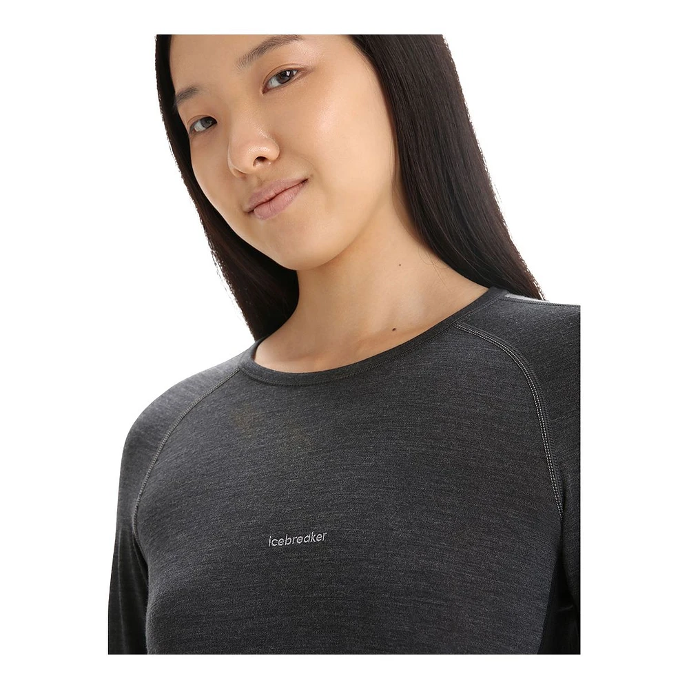 Icebreaker Women's 150 ZoneKnit™ Long Sleeve Crewe Top