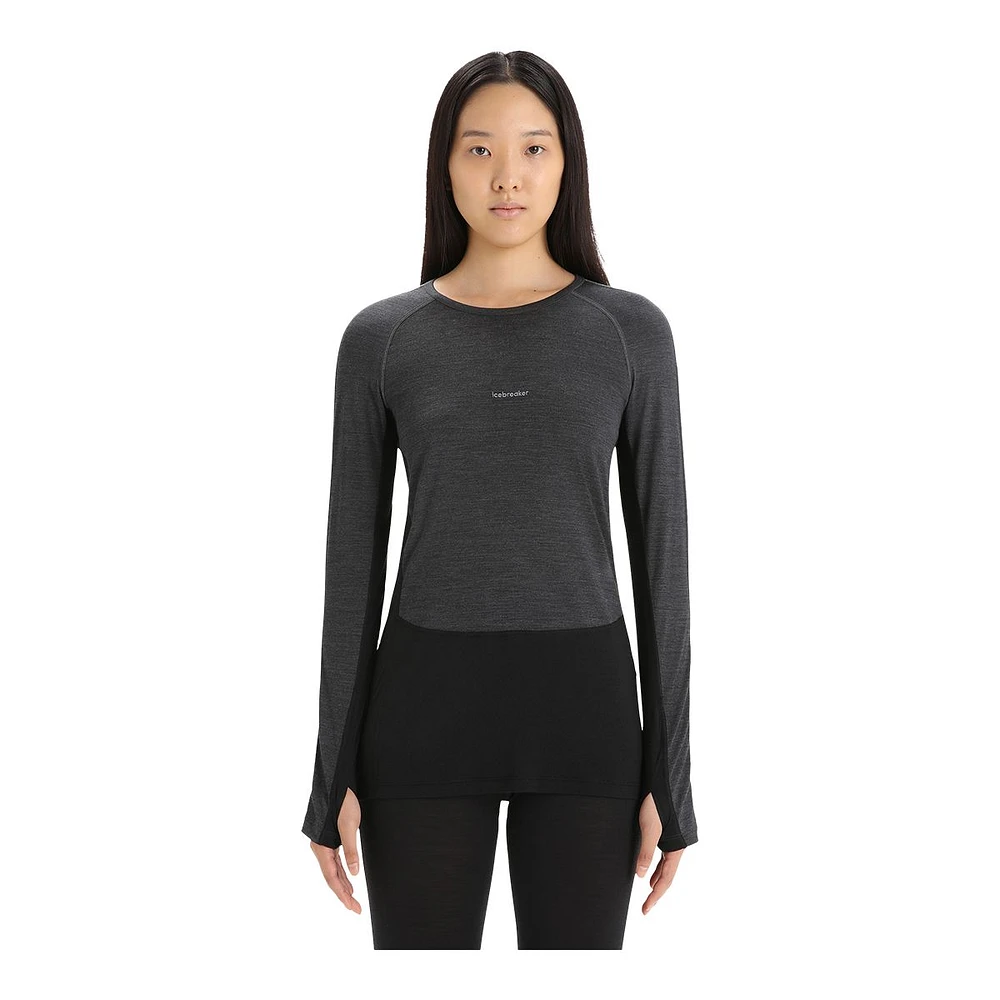 Icebreaker Women's 150 ZoneKnit™ Long Sleeve Crewe Top