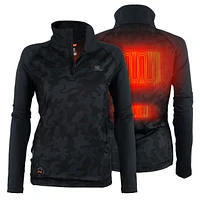 Fieldsheer Women's Mobile Warming PRT Heated Baselayer Shirt with 7.4V Battery