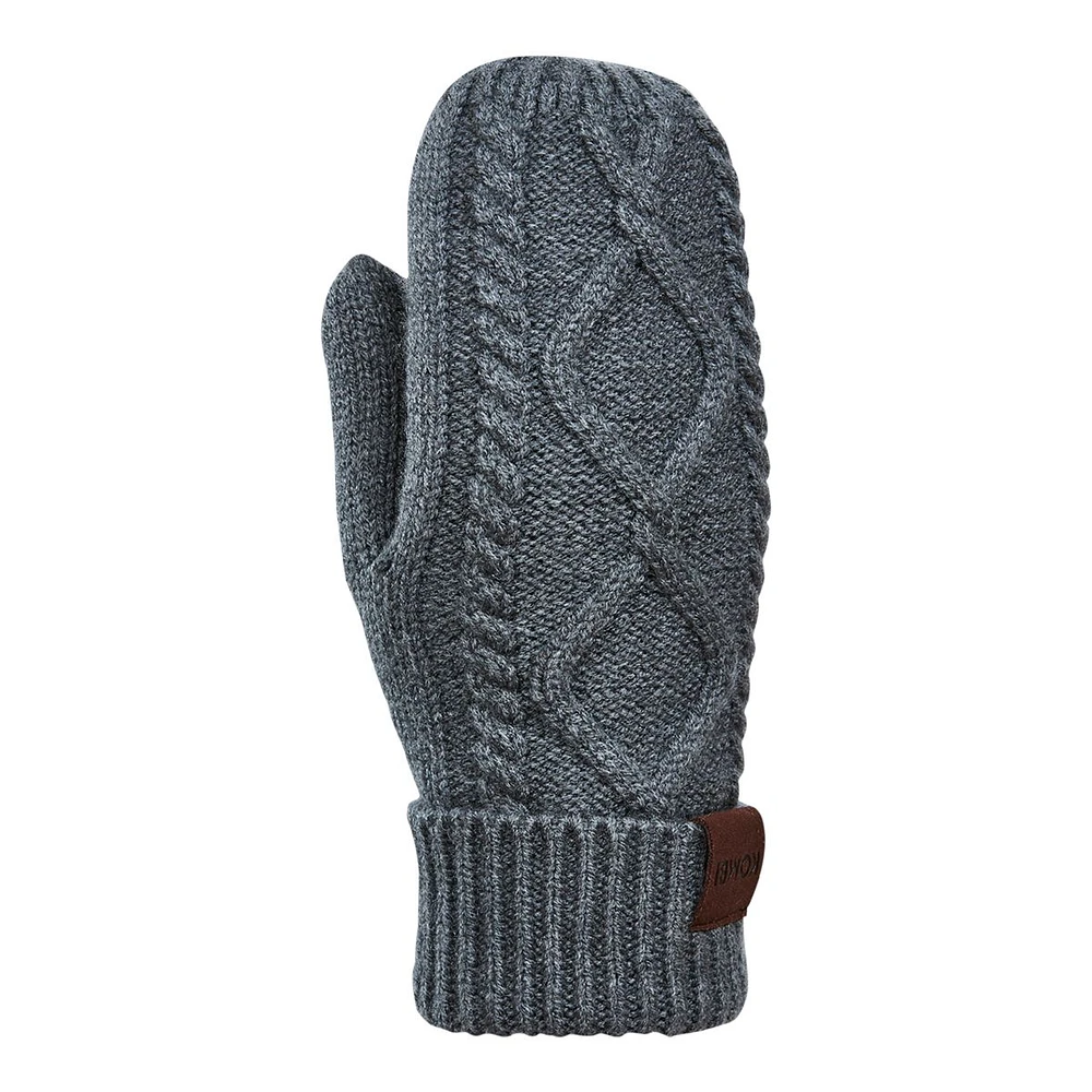 Kombi Women's Cable Winter Mitts