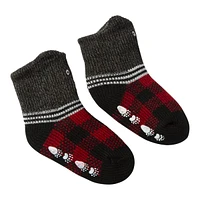 Ripzone Boys' Toddler Bear Cozy Crew Socks