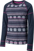 Ripzone Girls' Baselayer Print Sweatshirt