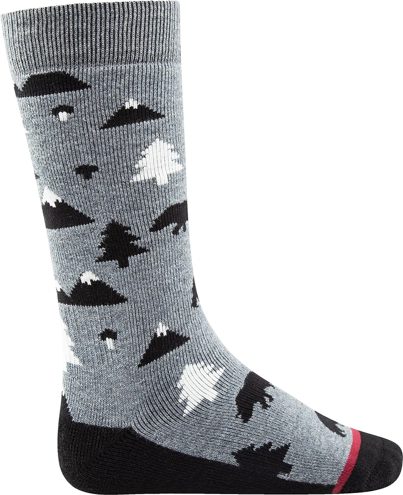 Ripzone Boys' Bears and Paws Snow Socks - 2 Pack