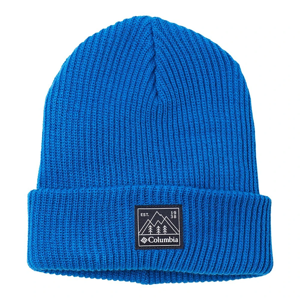 Columbia Youth Unisex Cuffed Patch Beanie