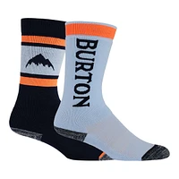 Burton Youth Weekend Midweight Socks - 2 Pack