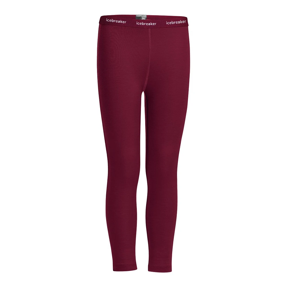 Icebreaker Boys' 260 Tech Leggings