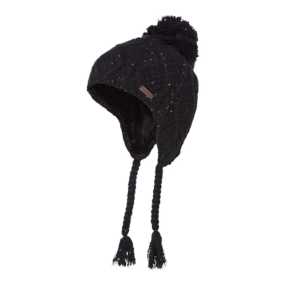 Kombi Junior Sequins Pompom Hat