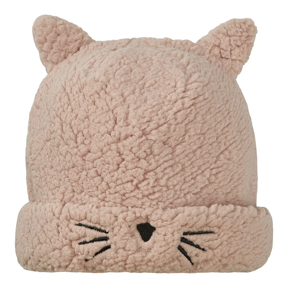 Ripzone Toddler Girls' Cozy Animal Cat Beanie