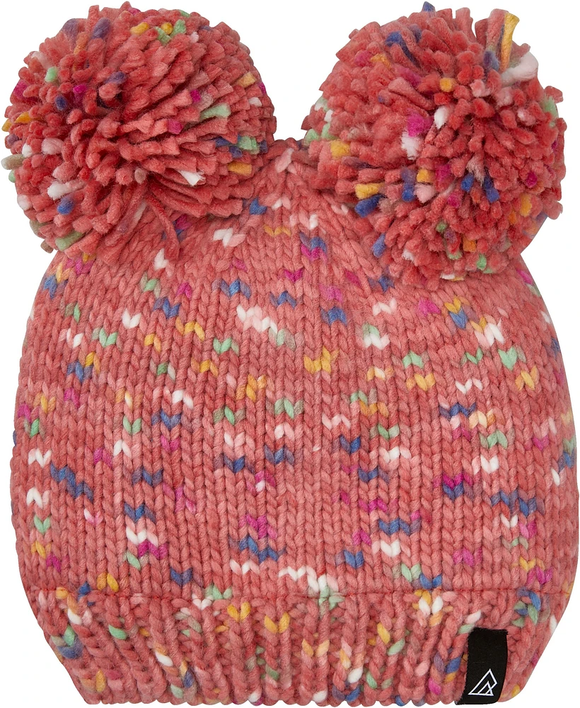 Ripzone Toddler Girls' Lily Double Pom Toque