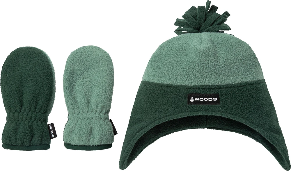 Woods Infant Blakiston Fleece Hat and Mitts Set