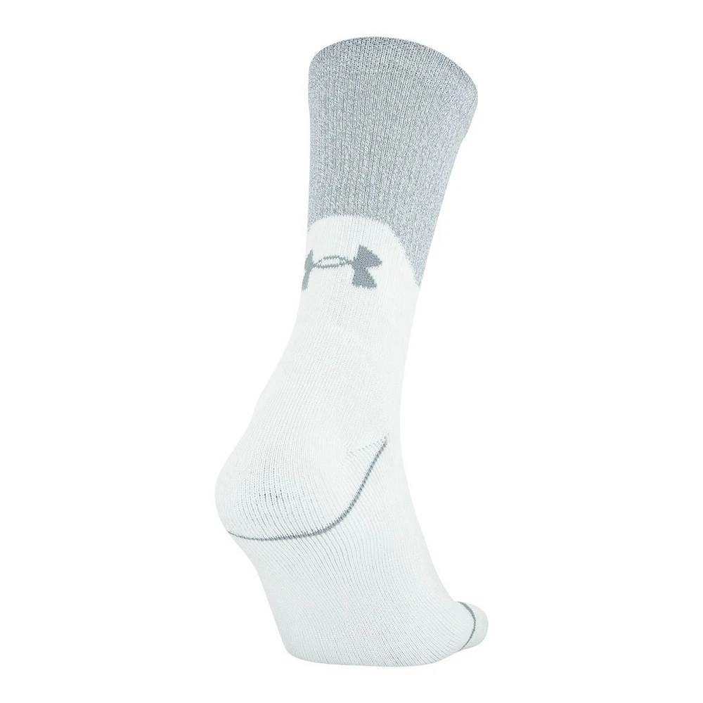 Under Armour Men's Phenom 5.0 Crew Socks - 3 Pack