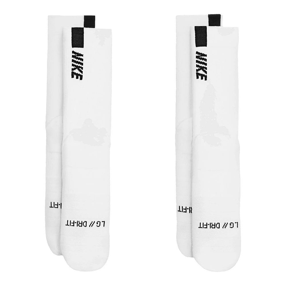 Nike Men's Run Multiplier Crew Socks 2pk