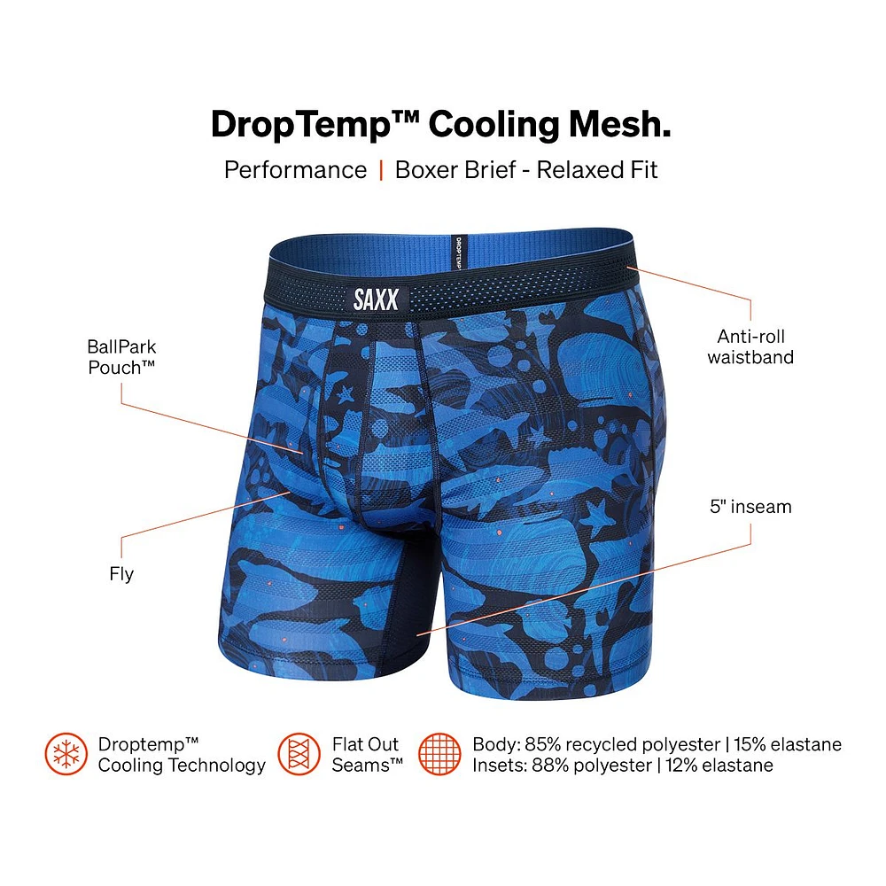 SAXX DropTemp Hotshot Men's Boxer Brief