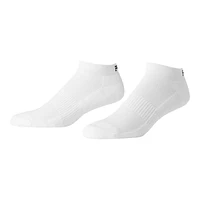 FWD Men's Mesh No-Show Socks, Moisture-Wicking, 6-Pack