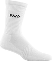 FWD Men's Mesh Crew Socks, Moisture-Wicking, 6-Pack