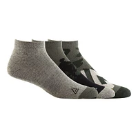 Ripzone Men's Bike Moon No Show Socks - 3 Pack