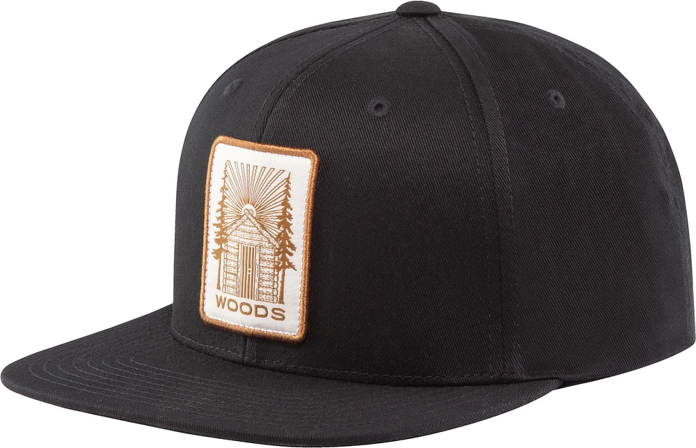 Woods Men's Patch Snapback Hat