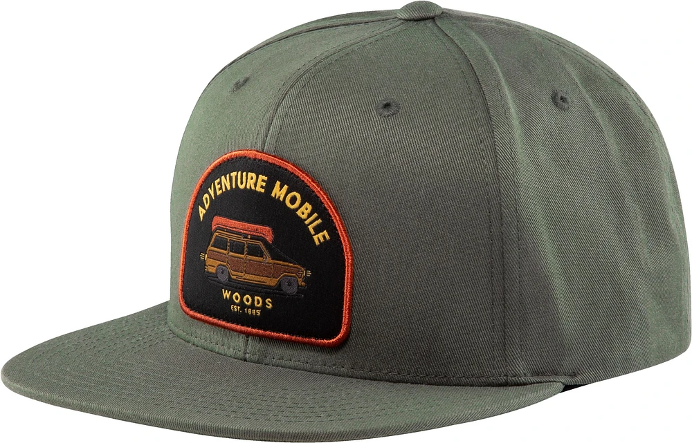 Woods Men's Patch Snapback Hat