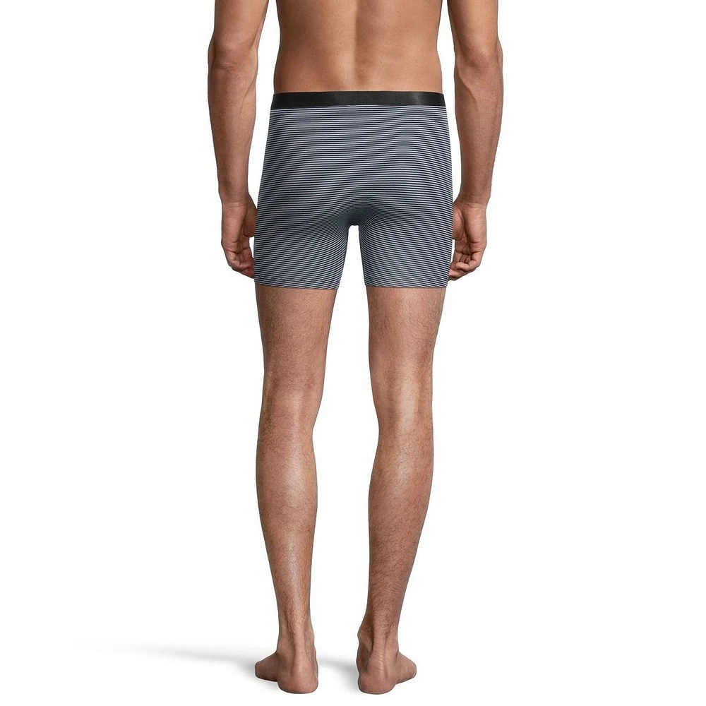 Ripzone Freestyle Men's Boxer Brief, Cotton Blend Underwear, Breathable