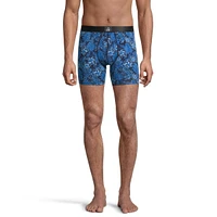 Ripzone Freestyle Men's Boxer Brief, Cotton Blend Underwear, Breathable