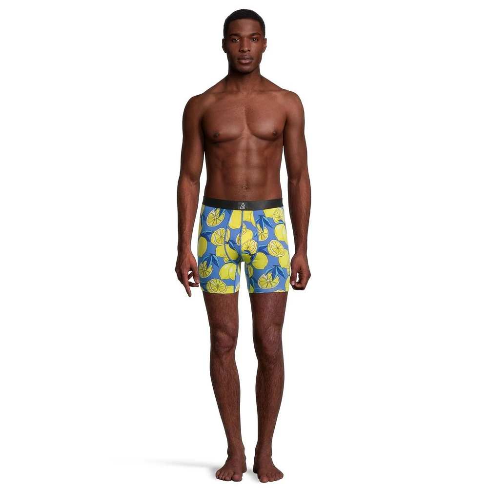 Ripzone Icon Men's Boxer Brief, Underwear, Moisture-Wicking