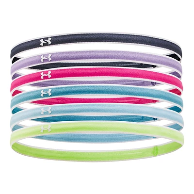 Under Armour Girls' Mini Headband - 6 Pack