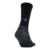 Under Armour Men's Elevated Performance Crew Socks, Medium Cushioned, 3-Pack