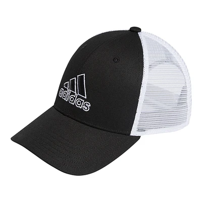 adidas Men's Structured Mesh Back Trucker Hat