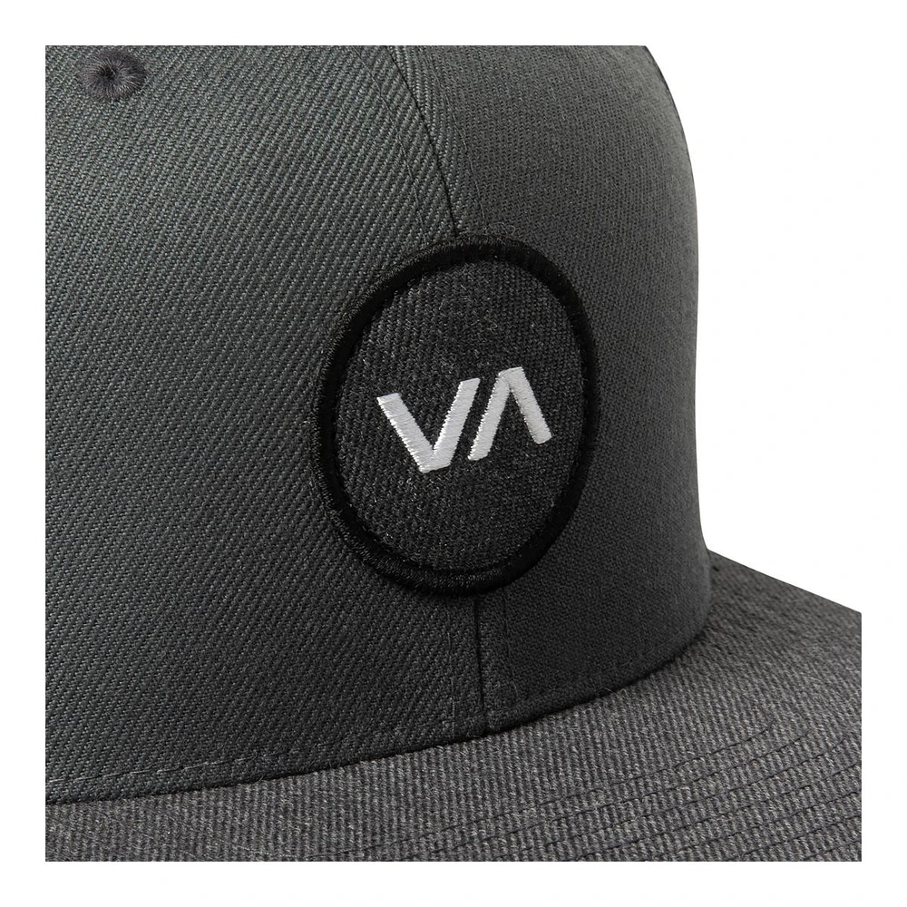 RVCA Men's VA Patch Snapback Hat