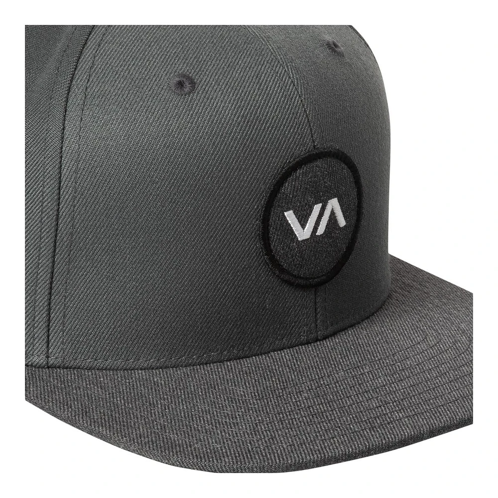 RVCA Men's VA Patch Snapback Hat